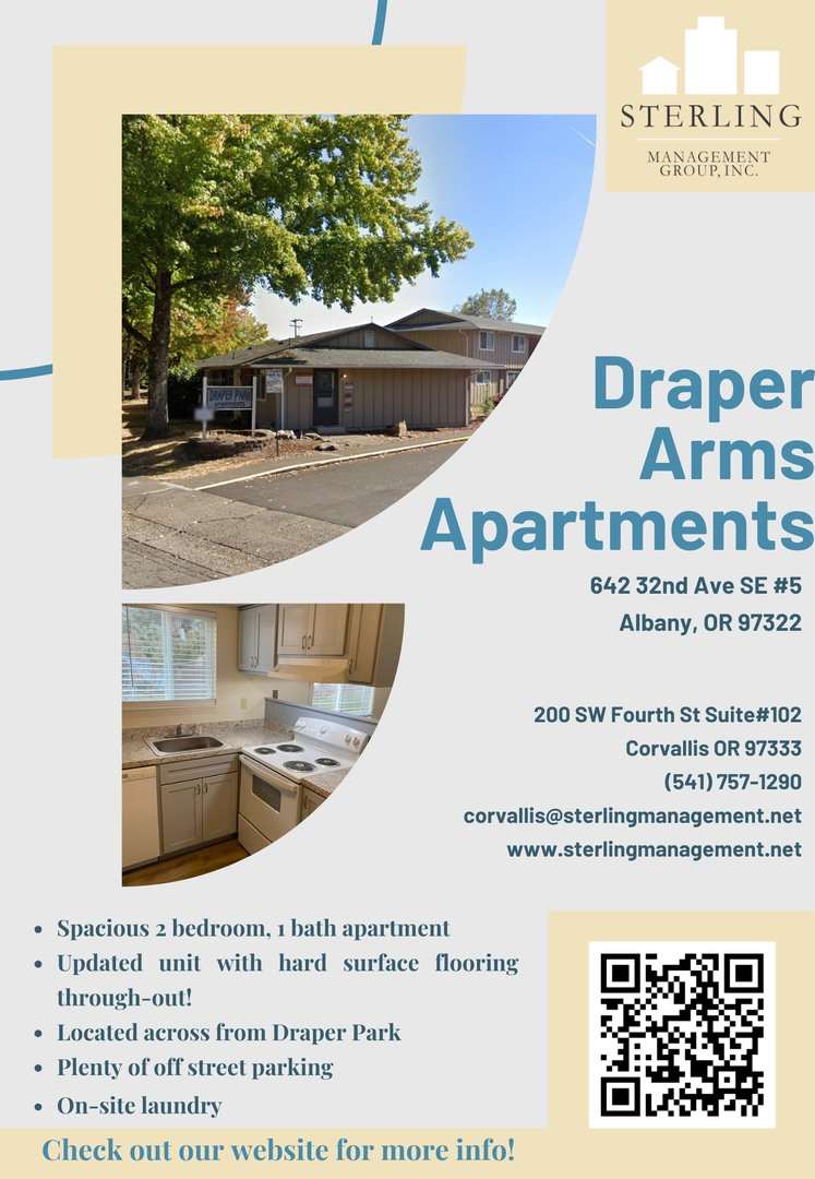 (905) Draper Arms Apartments - 2 Bedroom / 1 Bathroom (UPDATED)