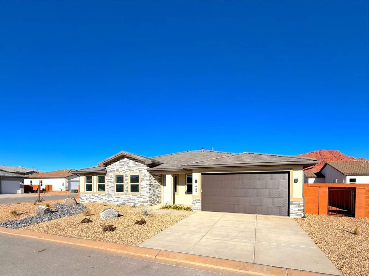 New 3 bed, 2.5 bath with 2 car garage home