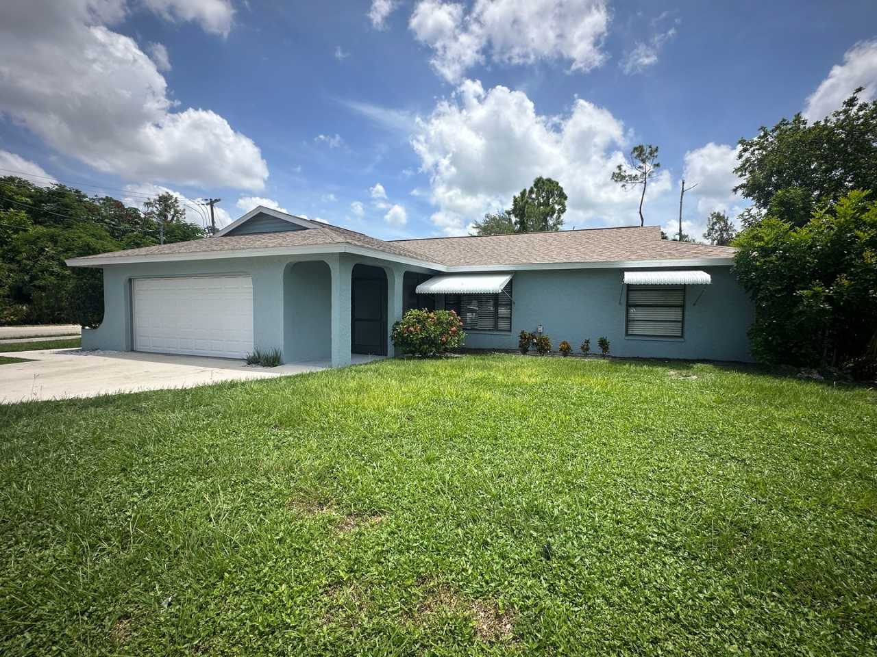 3 Bedroom -2 Bath - Corner Fenced in Home Located Near Alico  Three Oaks Pkwy