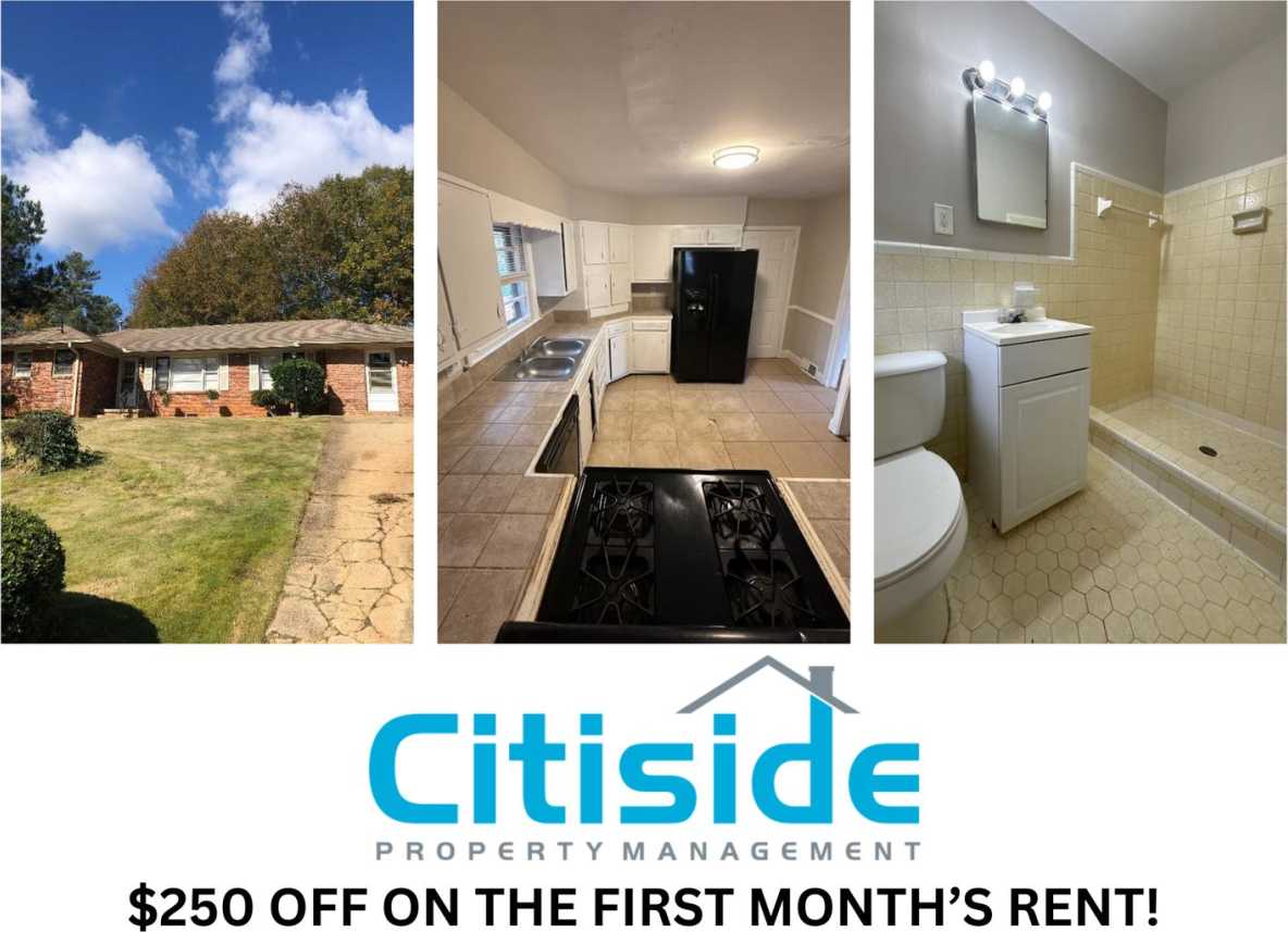 Charming 4 BD 2 BA Home in Prime Decatur Location! ***Enjoy $250 off your first month’s rent***