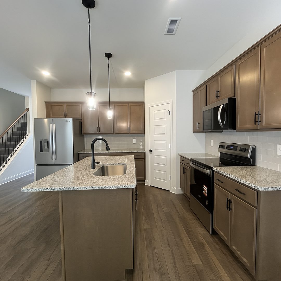 MOVE IN READY -3 Bed, 2.5 Bath 1 car garage townhome in Clayton's Ashcroft community!