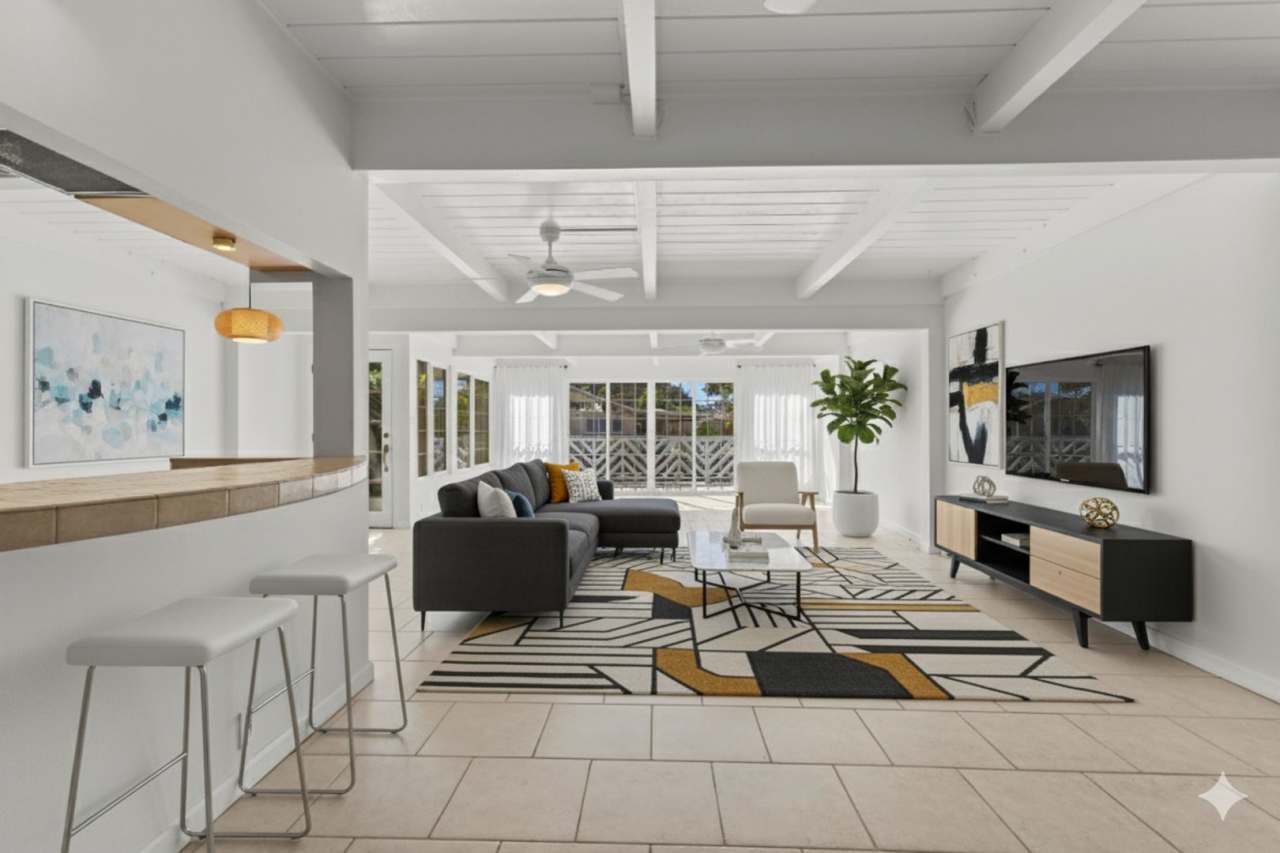 Waterfront living in this Hawaii Kai Marina Canal home