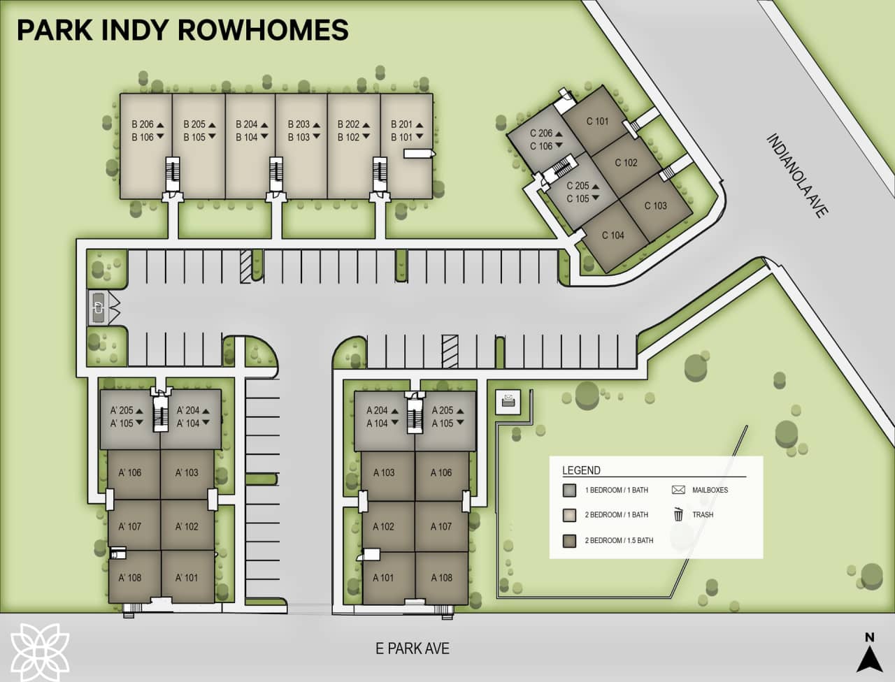 Park Indy Rowhomes!