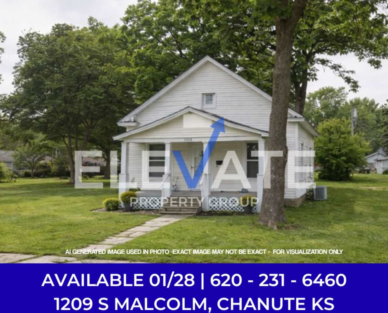 Act Fast - 2 Bedrooms Don't Last Long - Chanute KS