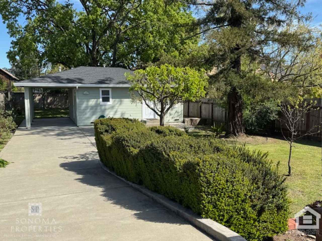 1 Bedroom House on Sonoma's Westside