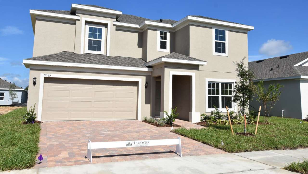Newer 2 story Home, 4 Bedroom, Office/Den 2.5 Bath, 2 Car Garage for Rent at 9365 St Therese Drive, Groveland, FL 34736