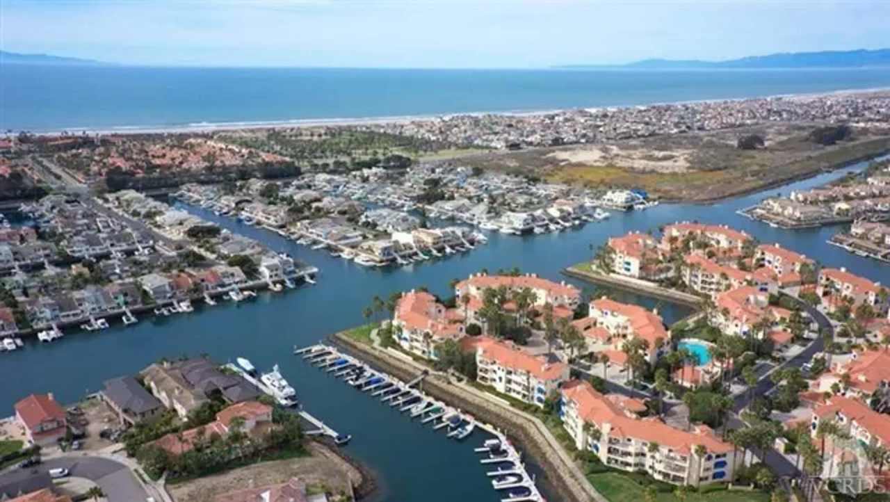 Large home on the waterway