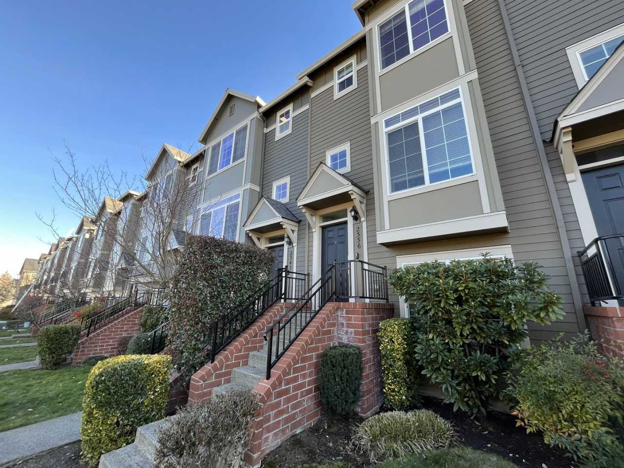 Bright 3-Level Townhome with Open-Concept Living, Built-In Fireplace  Included Wi-Fi