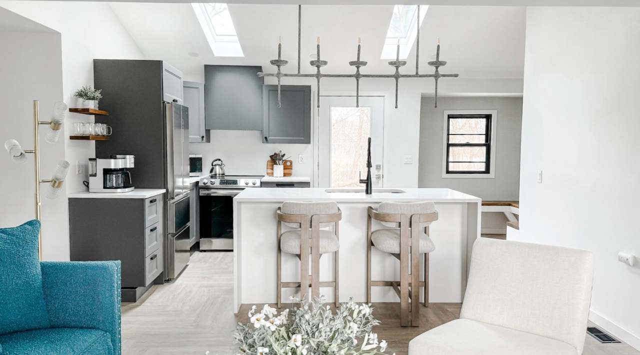 Modern solace meets nostalgic comfort in this stunning 3BR/3BA beauty 4800/Mo