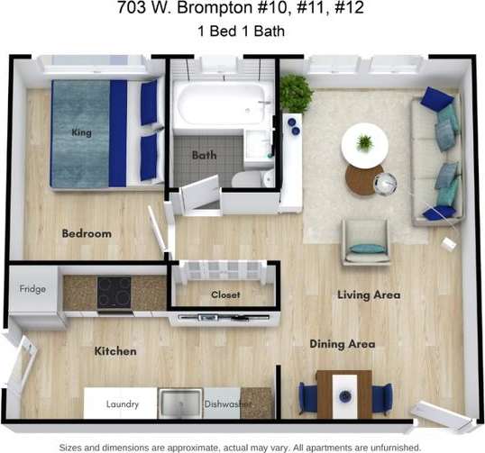 703 W Brompton Ave