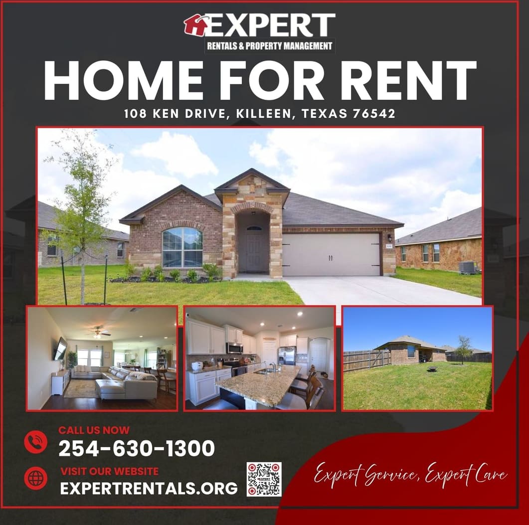 Charming 3-Bed, 2-Bath Gem in Killeen, TX