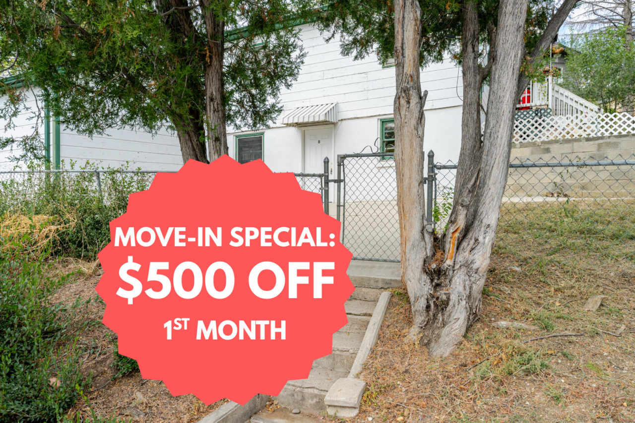 *SPECIAL: $500 off first month | $1061 - 1BR/1BA Pet Friendly Duplex Near Garden of the Gods Park