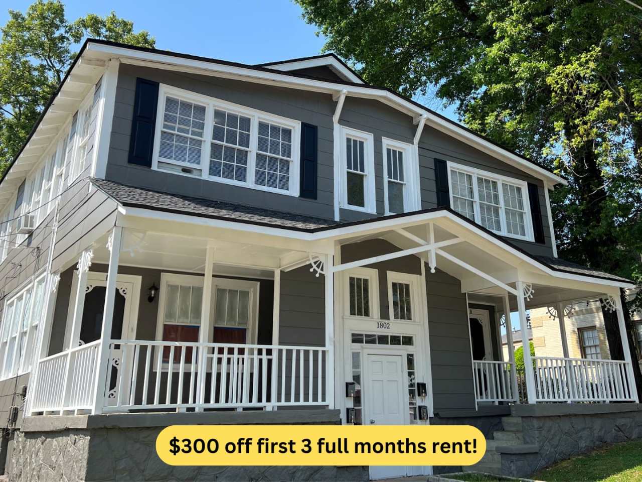 1802 Temple Ave Unit 4: 1BR, 1BA unit within walking distance to MARTA, restaurants,  shopping for rent in historic College Park! Additional room can be used as office space, nursery, etc. Available DEC. 2025!