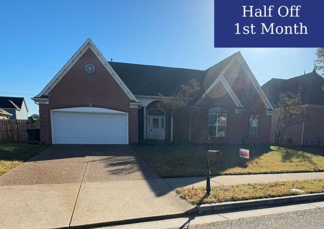 Charming 3 bedroom 2 bath home in Bartlett, TN - 1/2 Off The 1st Month;s Rent