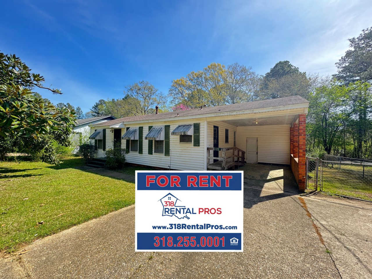 3 Bed, 2 Bath Home in Grambling!