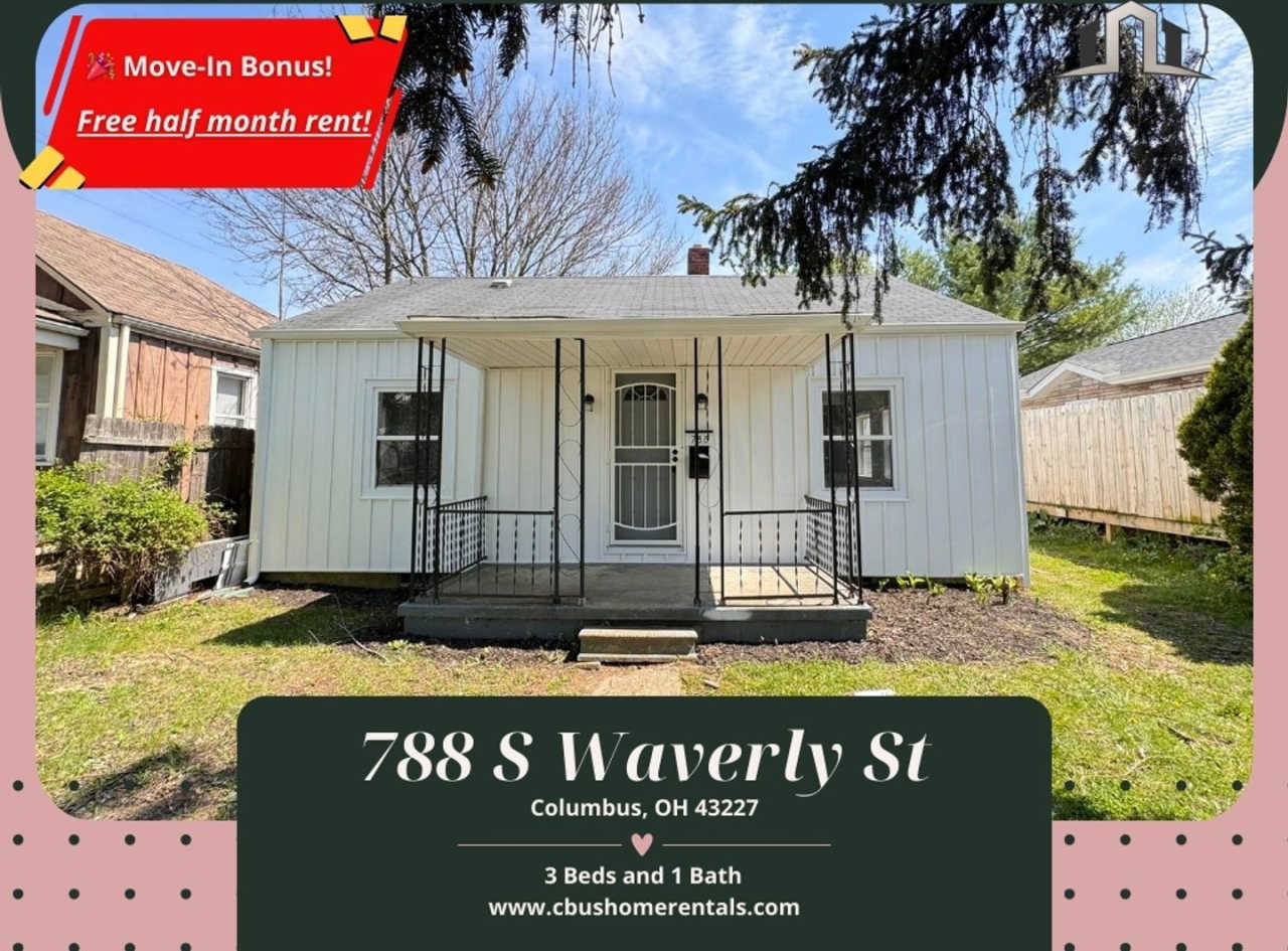 3 Bed Home in Waverly with Modern Charm, Garage  Private Yard (Free Half Month Rent!)