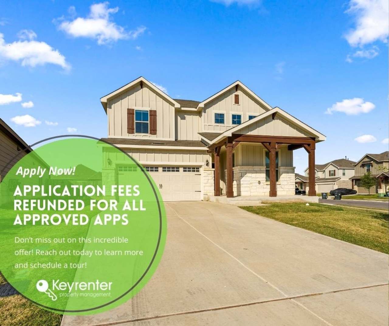 Luxurious 3 bedrooms 2.5 bathrooms home in Buda!!!