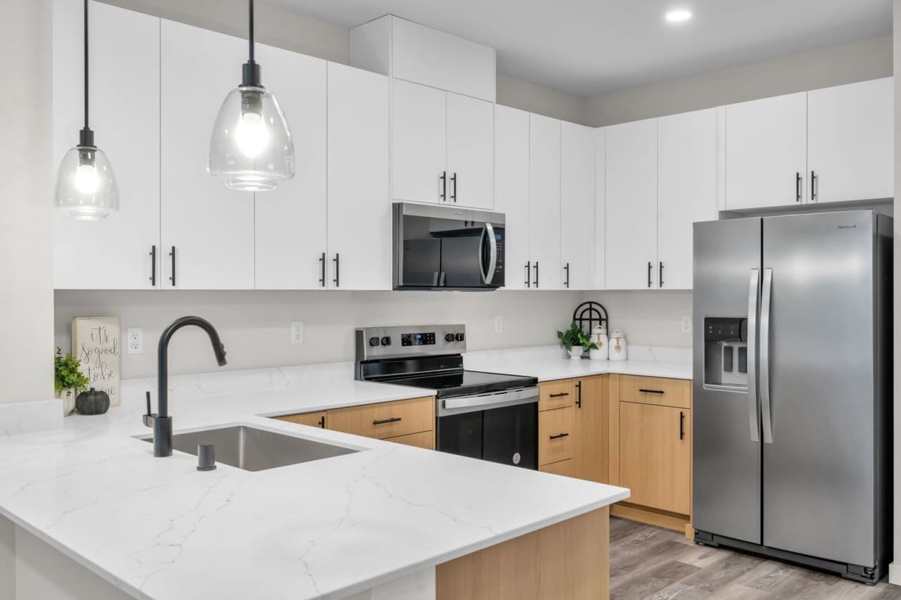 New Construction Luxury Townhome - Bright  Sunny End Unit