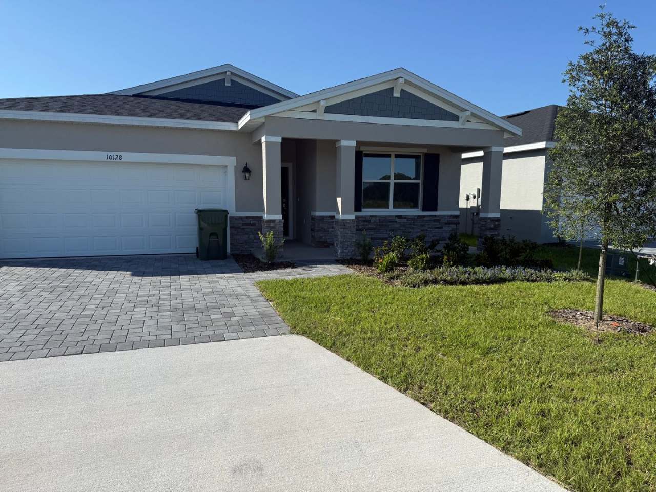 Brand NEW - never used appliances - 4 bedroom 2 bath with patio , 2 car garage