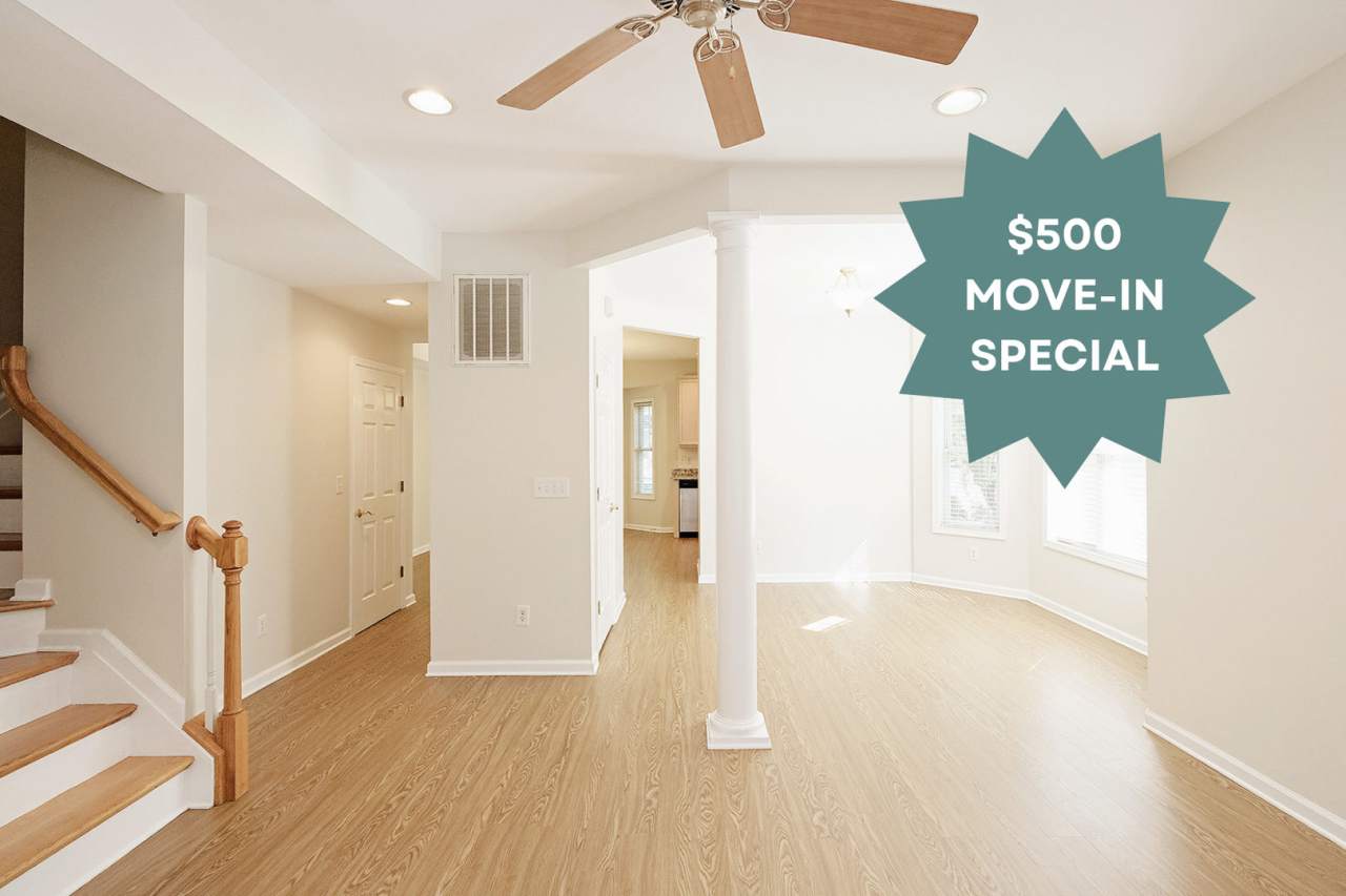 $500 Move-in Special! End-Unit Townhome Convenient to 5th St Station, Downtown,  UVA