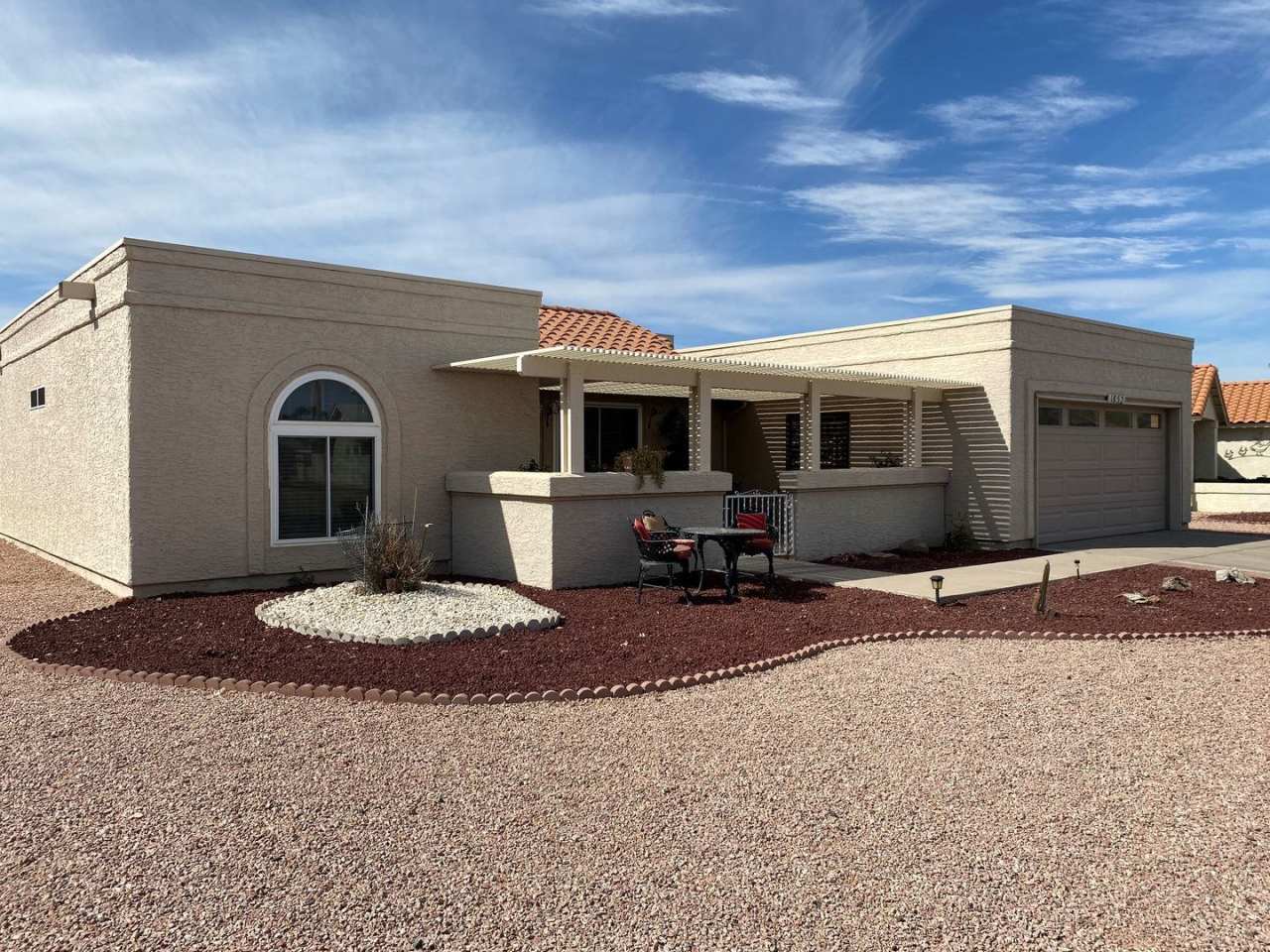 High end, professionally decorated, single level 3 BR home with furnished screened porch in Leisure World — a 45+ active adult resort community. Available for DECEMBER 2025 then May through October 2026!