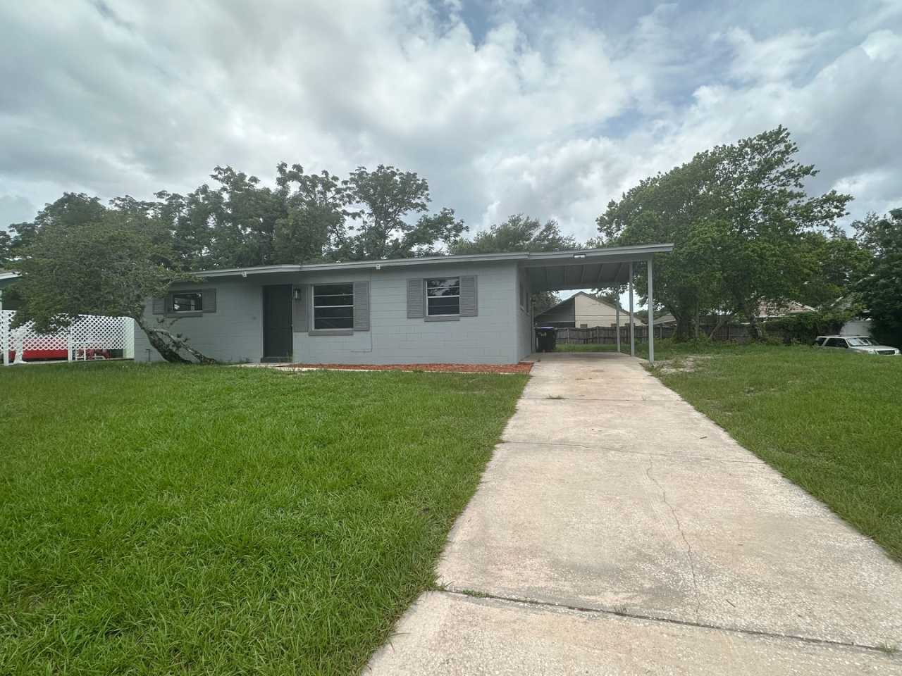 3 bedroom home with fenced yard