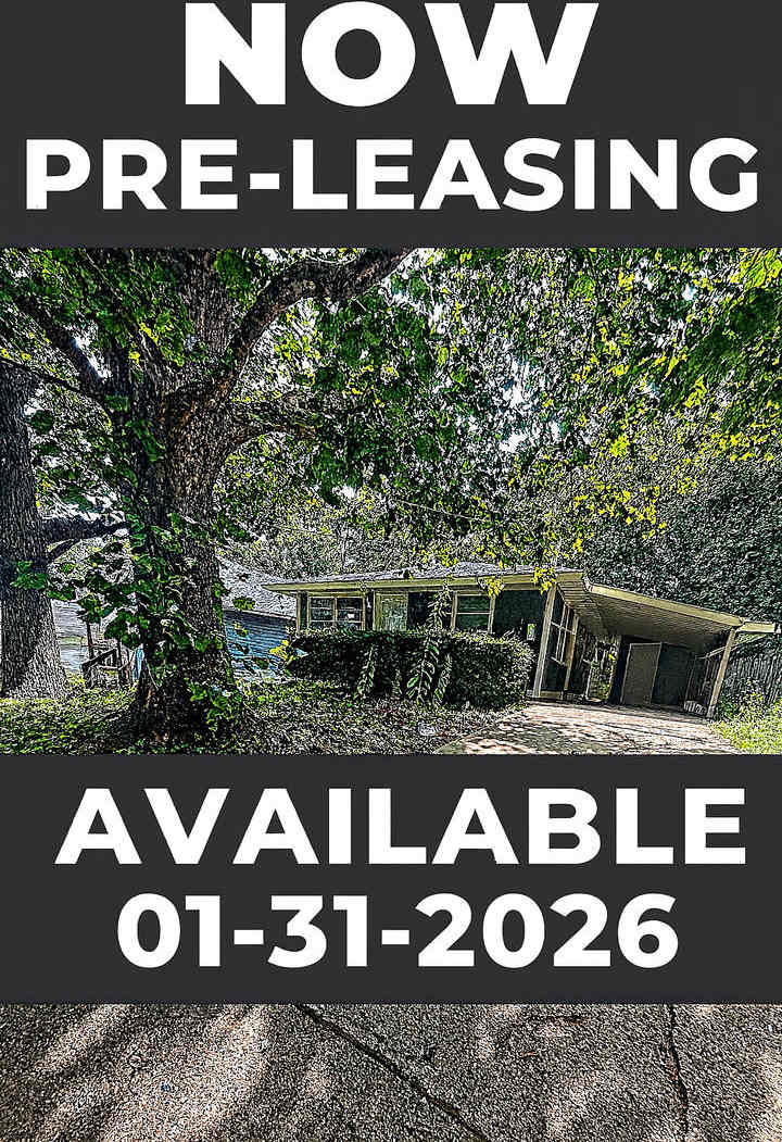 3 Bed 2 Bath Carport. Available 12-31-2025