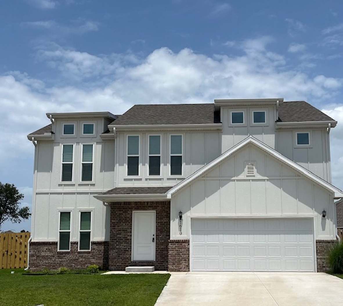 1 year new Construction!