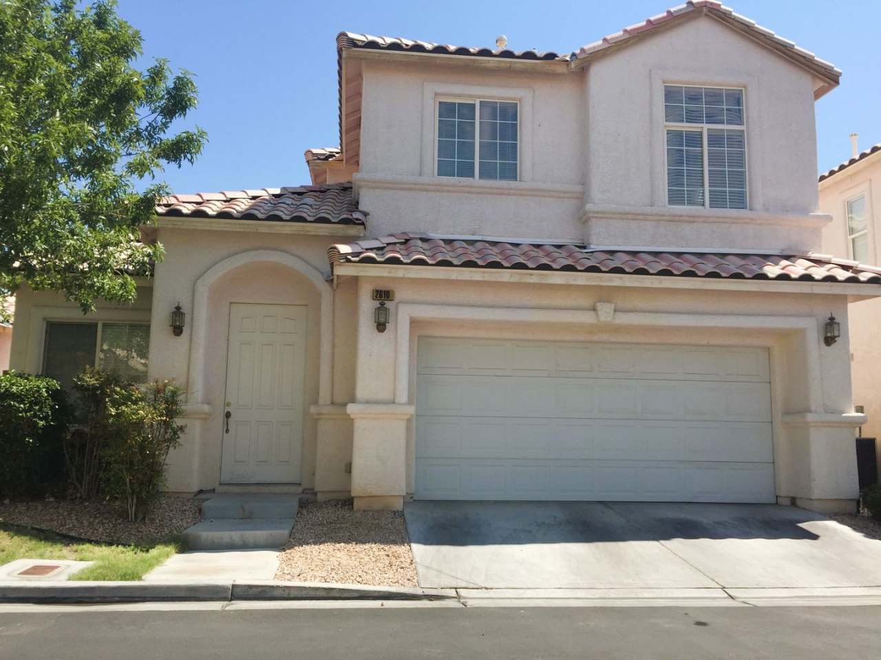 Cozy two-story property tucked into a gated community in the heart of Las Vegas.