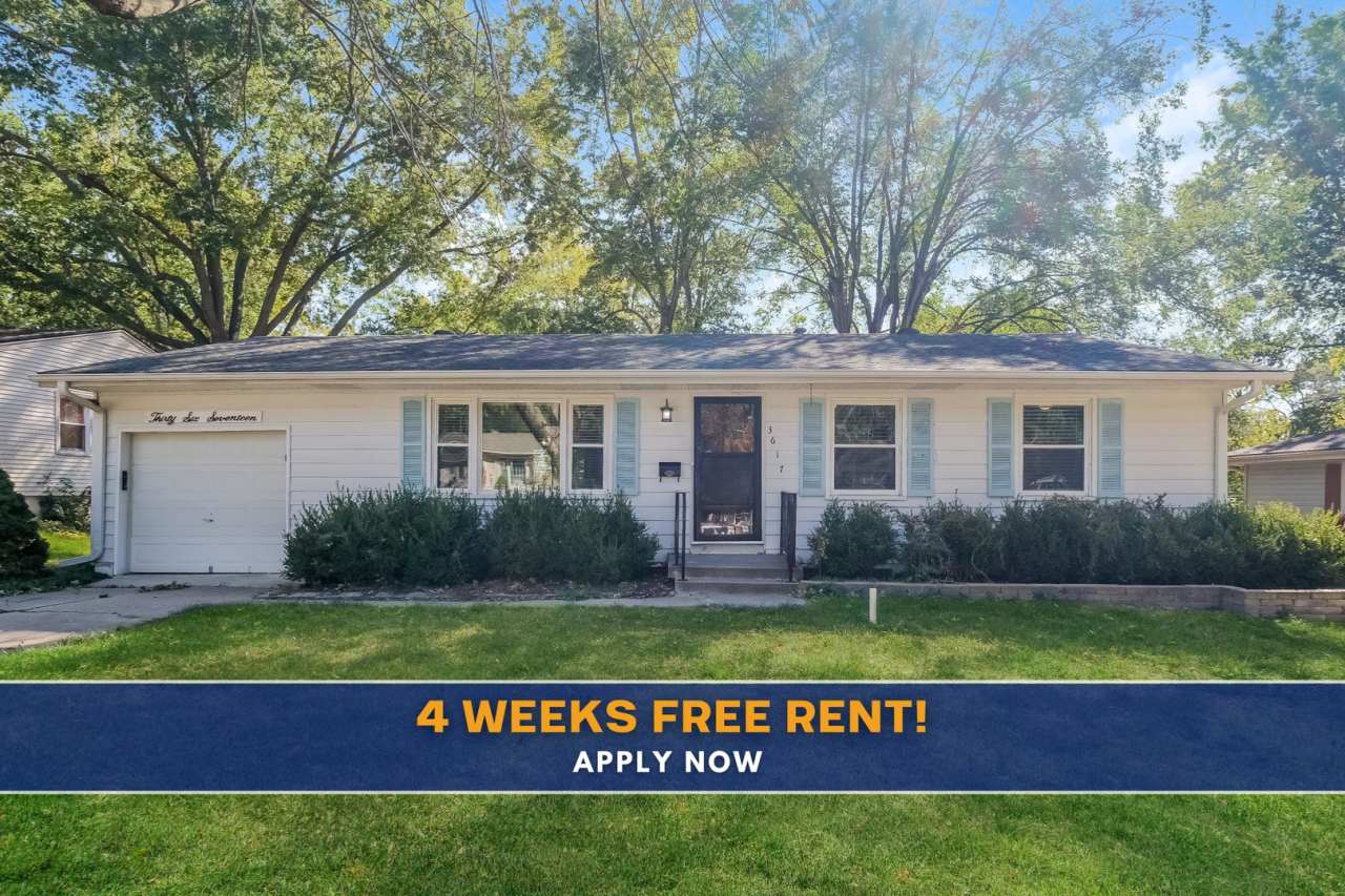 4 WEEKS FREE RENT IF MOVED IN BY 12/31! Excellent ranch in the Sherwood Estates subdivision. Check this out!