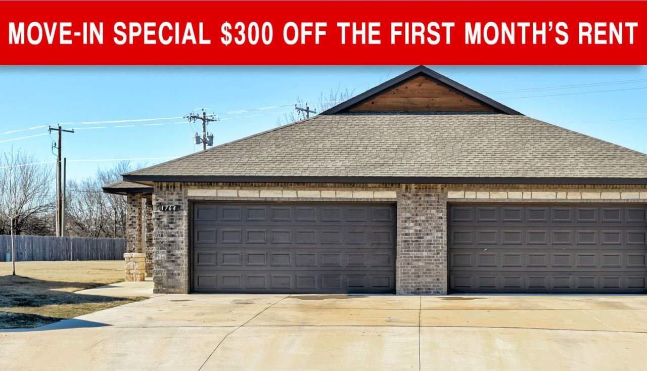 3-Bed, 2-Bath Duplex with Waterway Views - Prime Location off I-40 in El Reno!