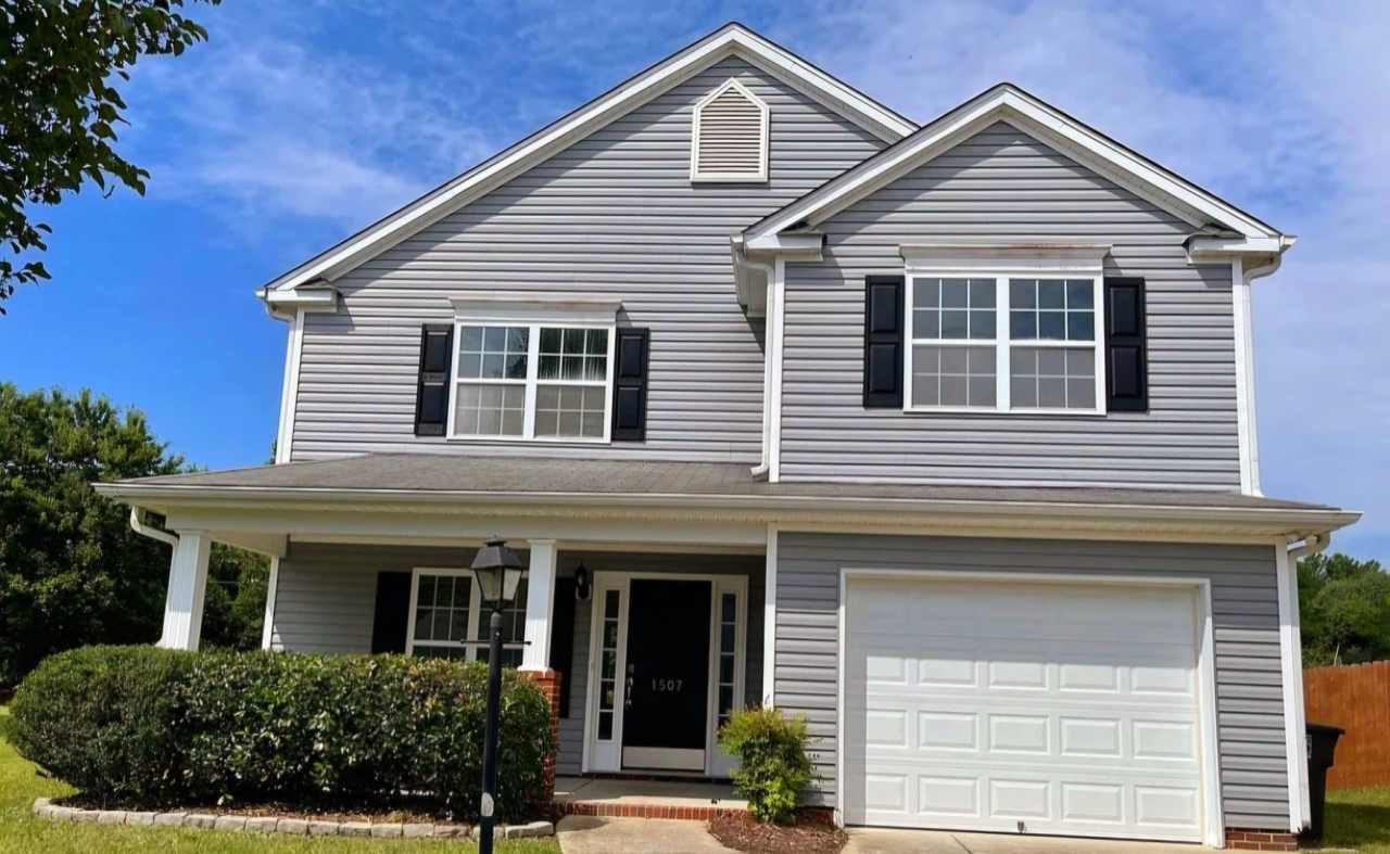 3 bedroom Greensboro Rental with Attached Garage