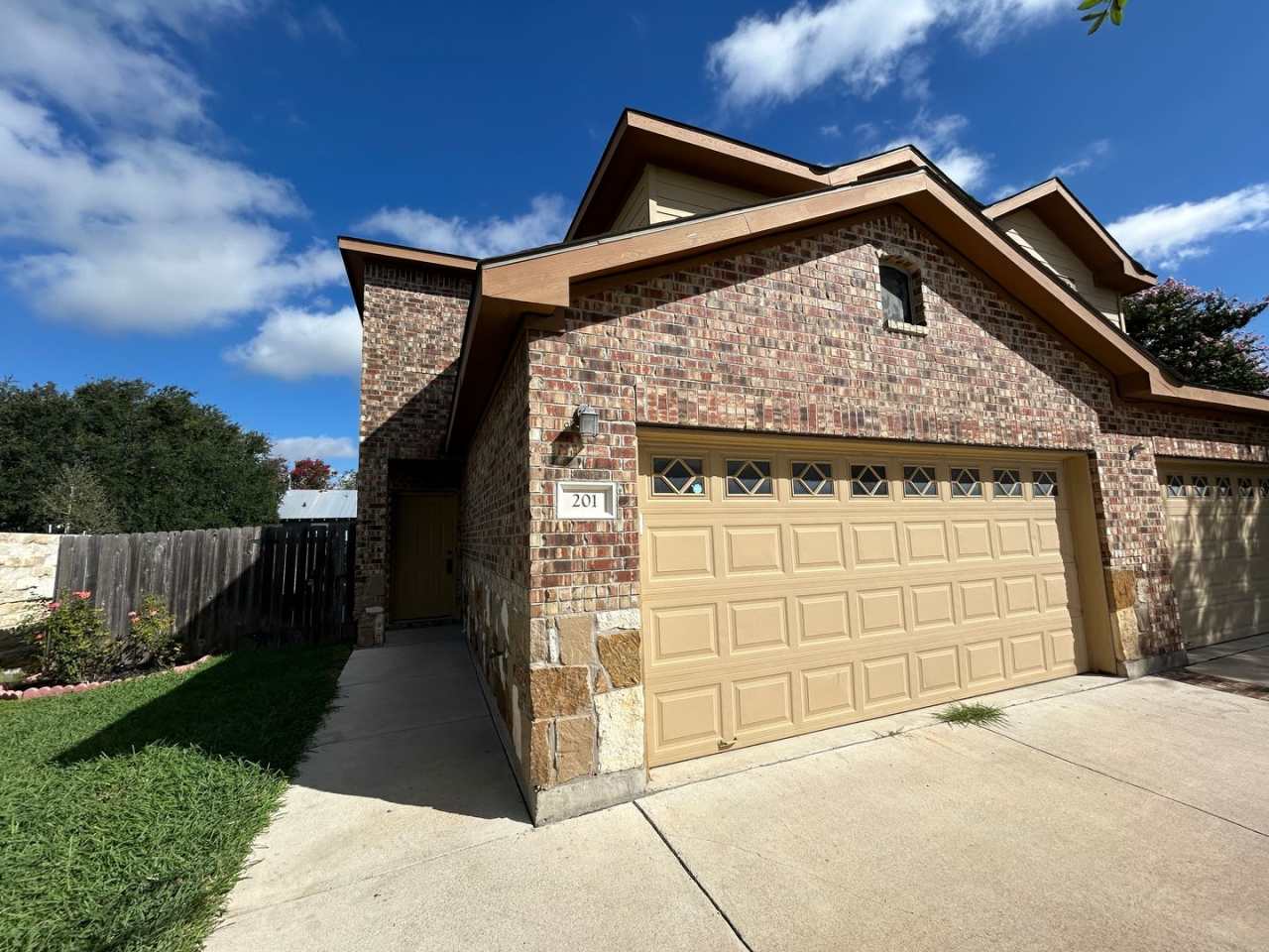 2 Story Duplex / Interior Washer  Dryer Connections / Fenced in Yard / Patio / CISD