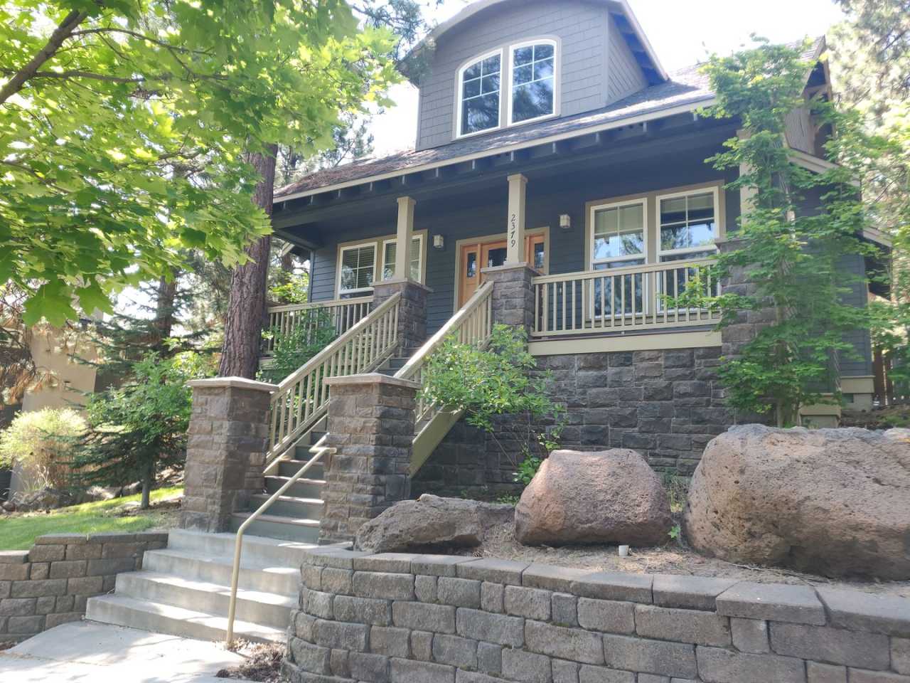 Charming 3x2.5 Modern Craftsman Home in NW Crossing with Private Backyard Oasis and Bonus Room Upstairs