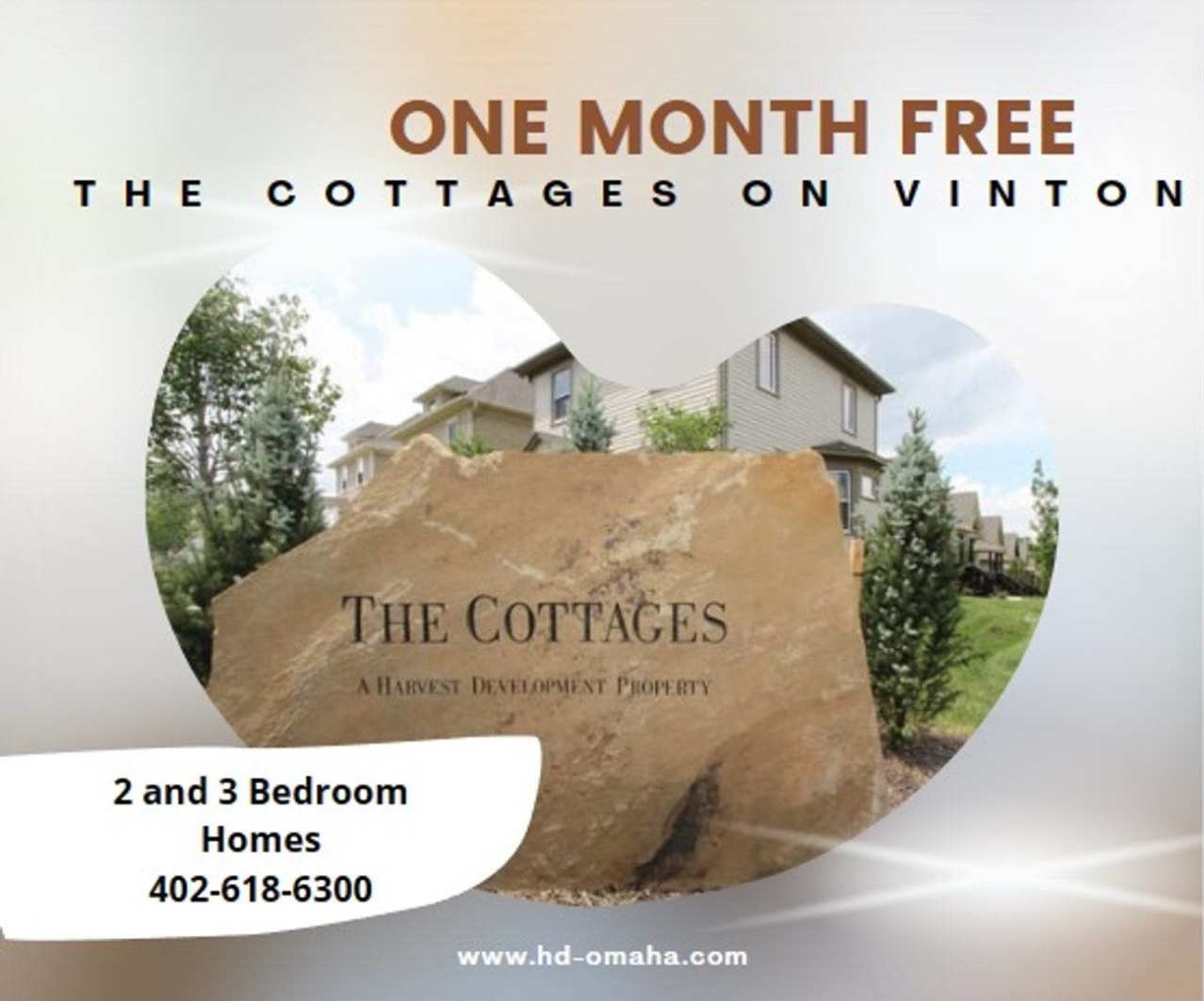 The Big Master 3 bedroom home-- A Must-See at the Cottages on Vinton. Reserve Now!