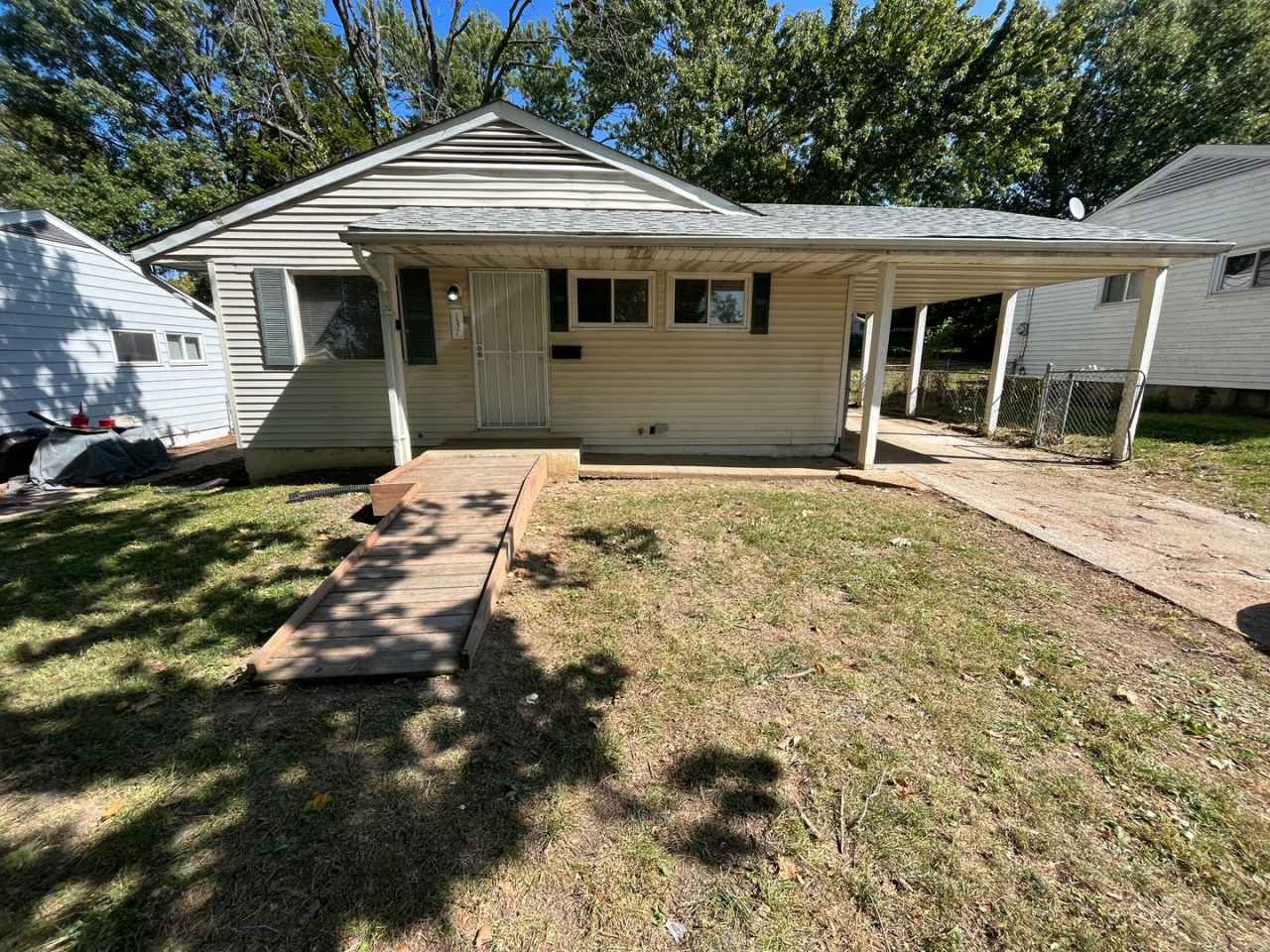 3 Bedroom 1 Bath Home with Carport  Fenced Back Yard