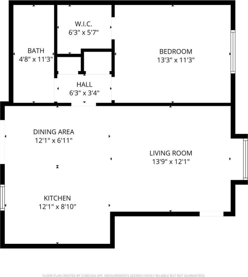 NEWLY RENOVATED 1 bed, 1 bath ground level condo!