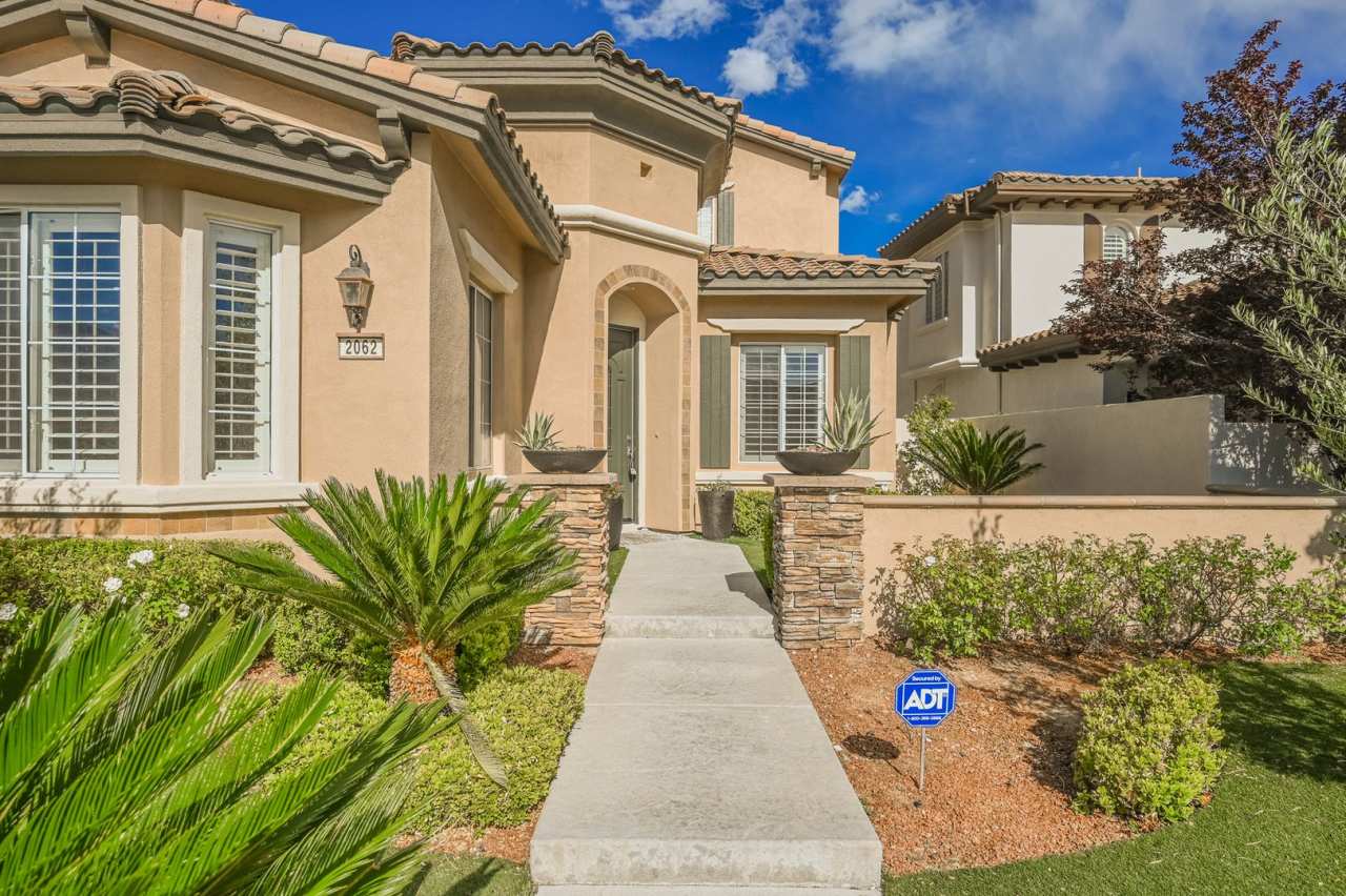 This Exquisite, 4 Bedroom Single Story Home Is Located In The Highly Desirable Red Rock Community.