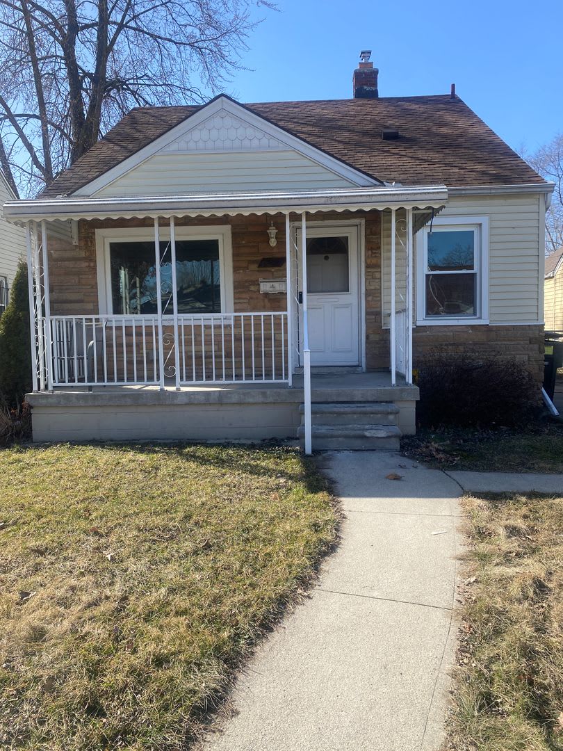 Three bedroom 1 bath bungalow with finished basement and 2 car garage