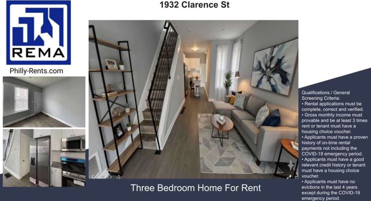 Renovated 3BR Philadelphia Home with Contemporary Open Concept