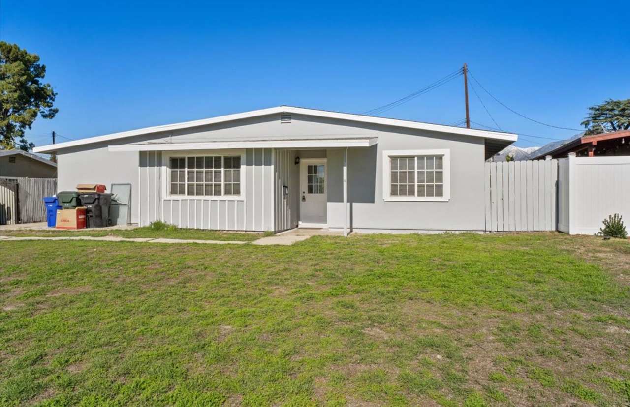 Single Story 4 Bedroom Home with Yard and Detached Garage in Montclair