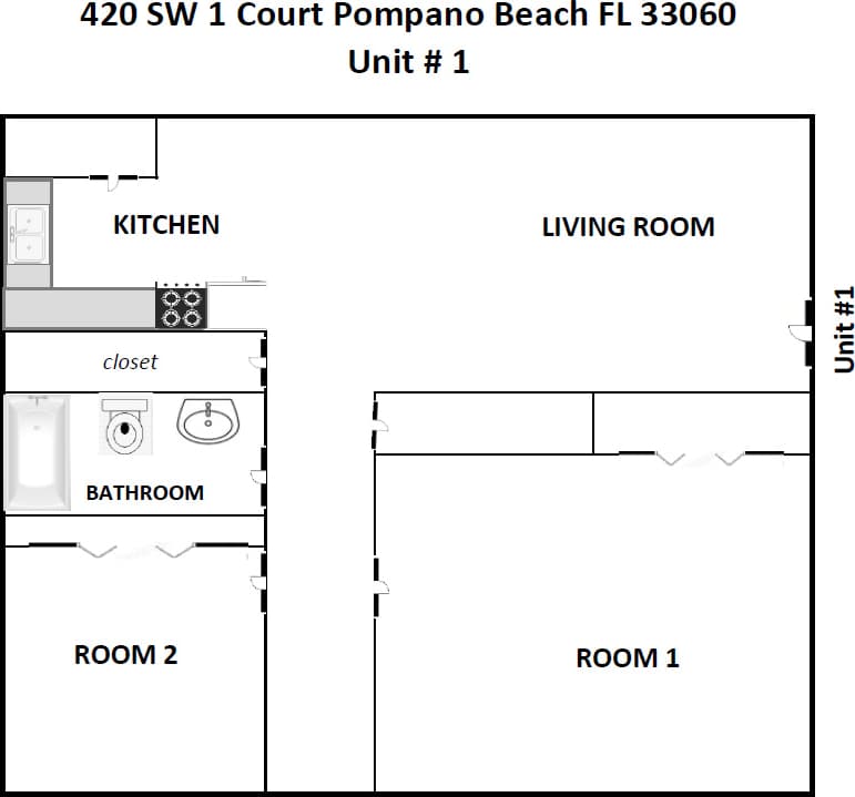 420 Southwest 1st Court - 1