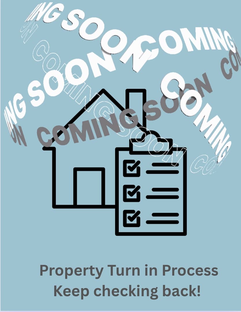 COMING SOON TO THE RENTAL MARKET!!!