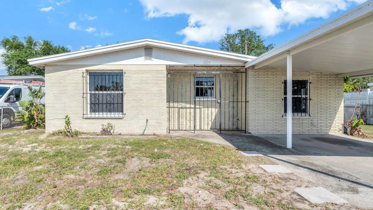 3-bedroom 1-bathroom 1130 sq. ft. Town N’ County home with fenced yard.