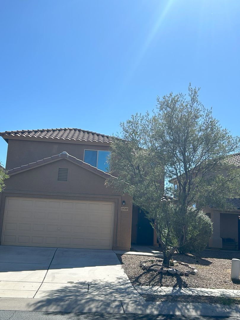 Three bedroom 2.5 bath two story home