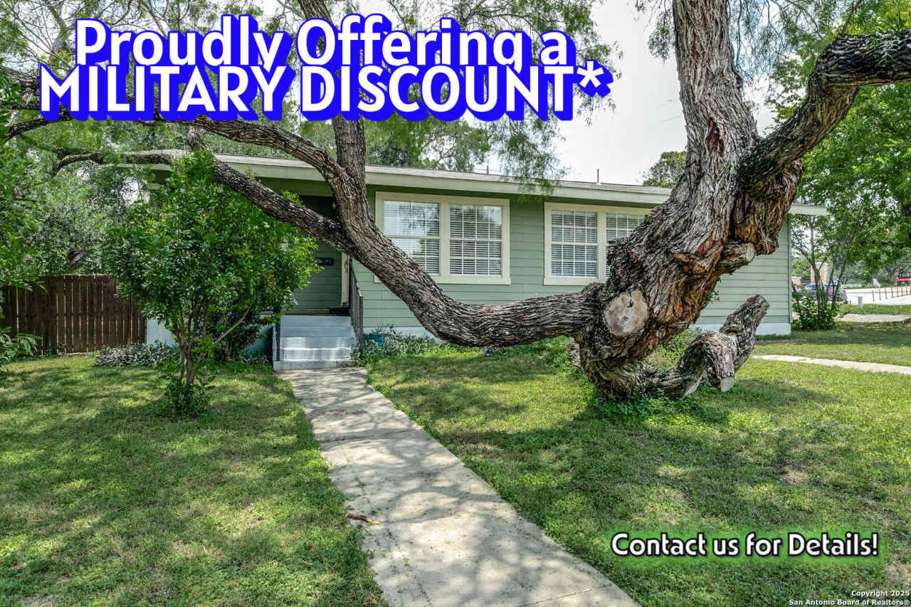 4-BEDROOM TERRELL HILLS HOME ON CORNER LOT