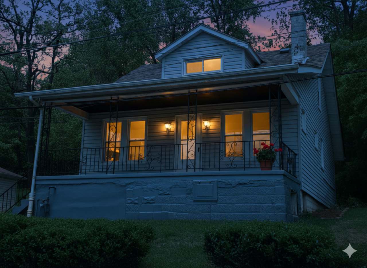 4 BR home with first-floor living, new roof, and a private-feeling backyard in Lincoln Place