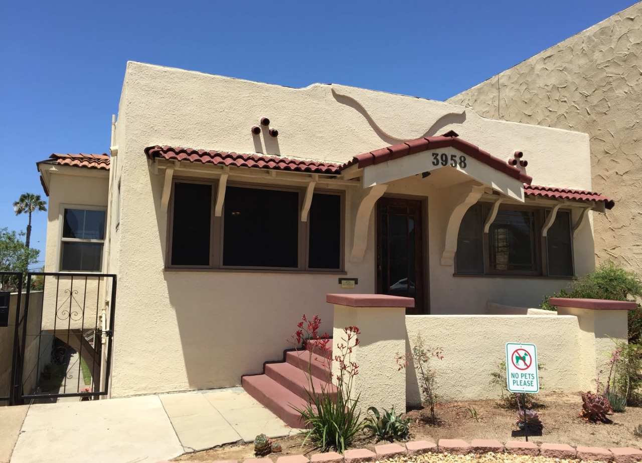 Hillcrest/North Park 3BR/1BR (or 2Br+Office) Craftsman home.