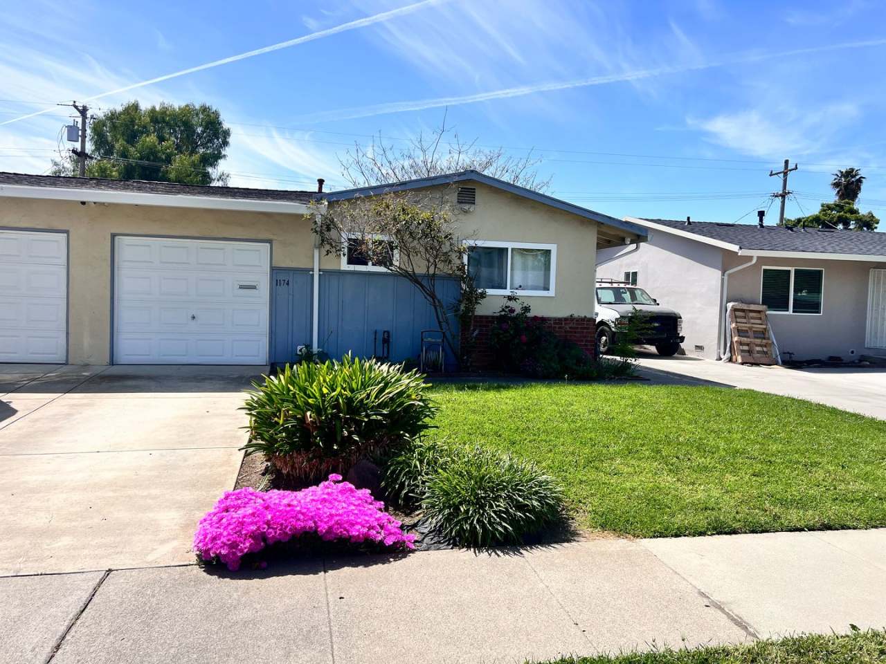 Campbell Duplex: 2 BR 1 BA with Office/Extra Room, Garage  Washer Dryer!