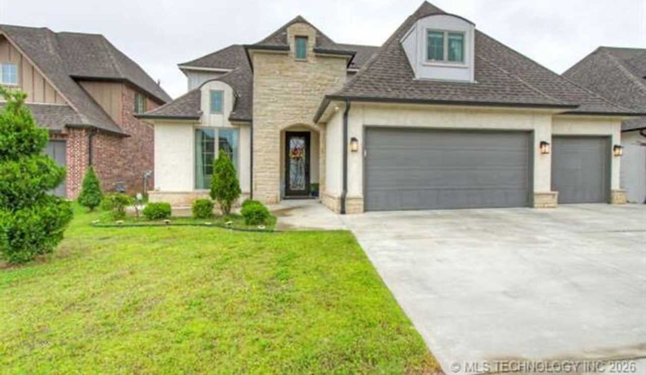 Beautiful 4 bedroom, 4 bathroom home with a 3-car garage in the sought-after Jenks School District.